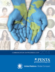 PENTA UN Global Compact COP Cover 2014